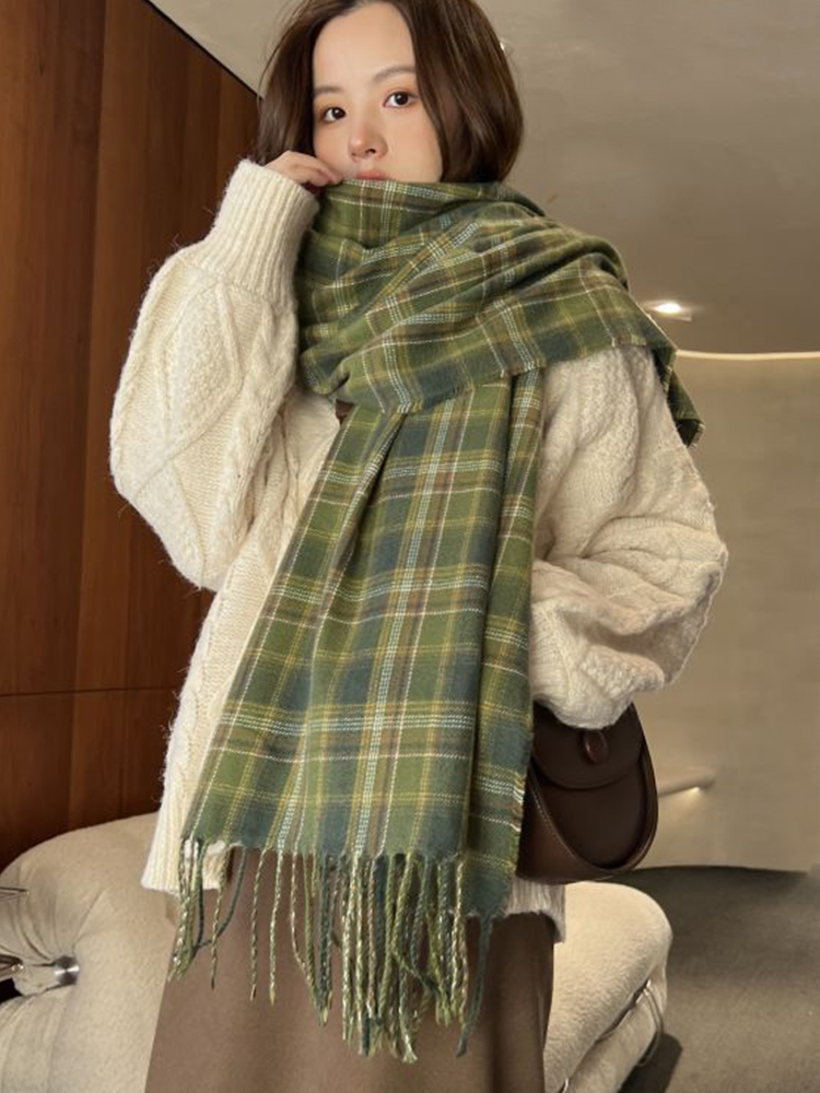 Woven Scarf Blanket - Miễn Phí Vận Chuyển Giả Cashmere