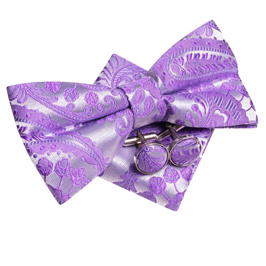 Purple Lilac Lavender Pansy Vi - đánh giá và giá Bow Tie Pre Tied