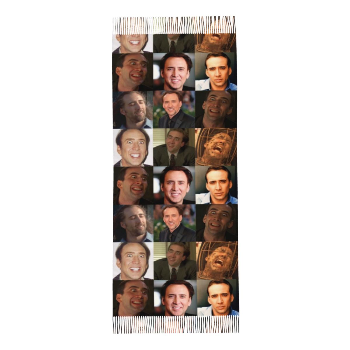 Nicolas Cage Funny Face Meme S - đánh giá và giá Pashmina Wrap Large