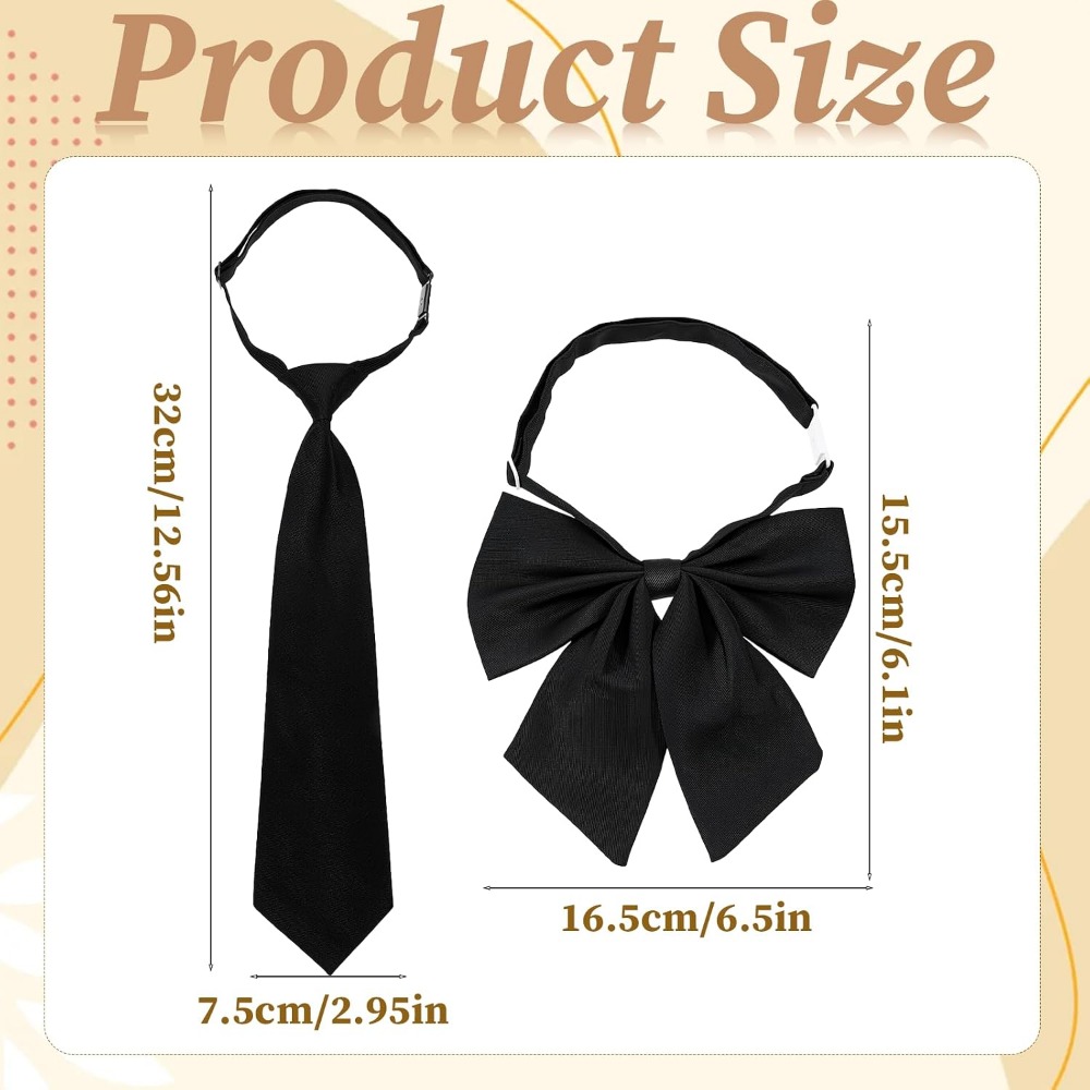 Black Bow Ties for Women, Larg - đánh giá và giá Bow Tie Pre Tied
