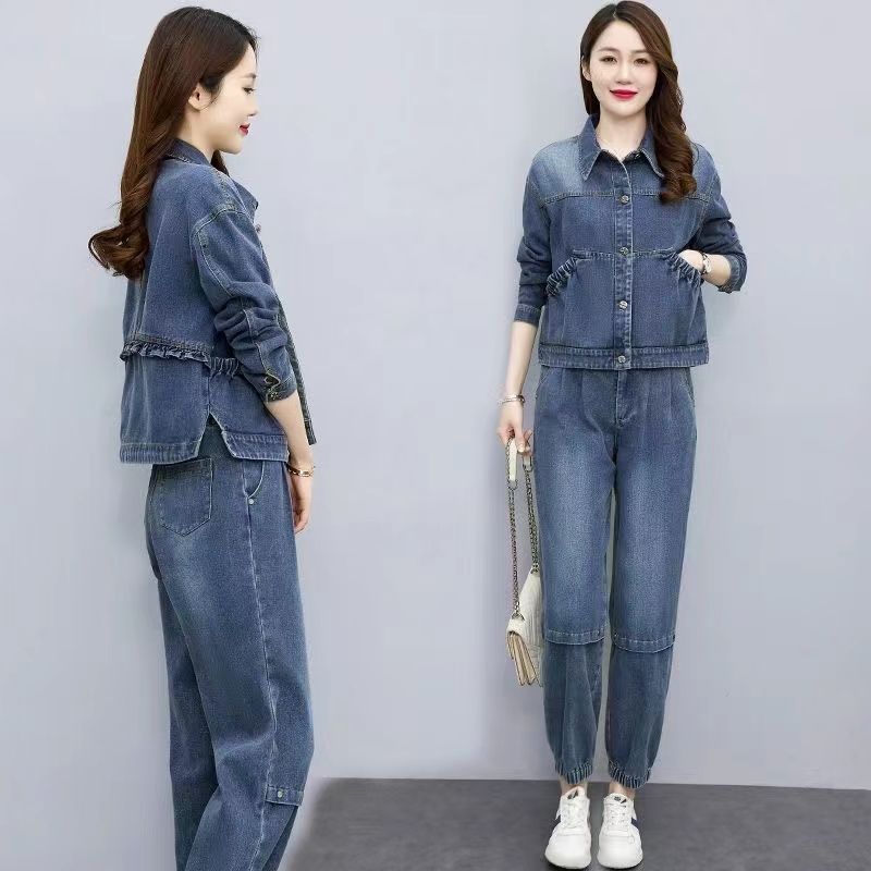 Women Denim Suits 2024 New Spr - đánh giá và giá Pocket Square Set