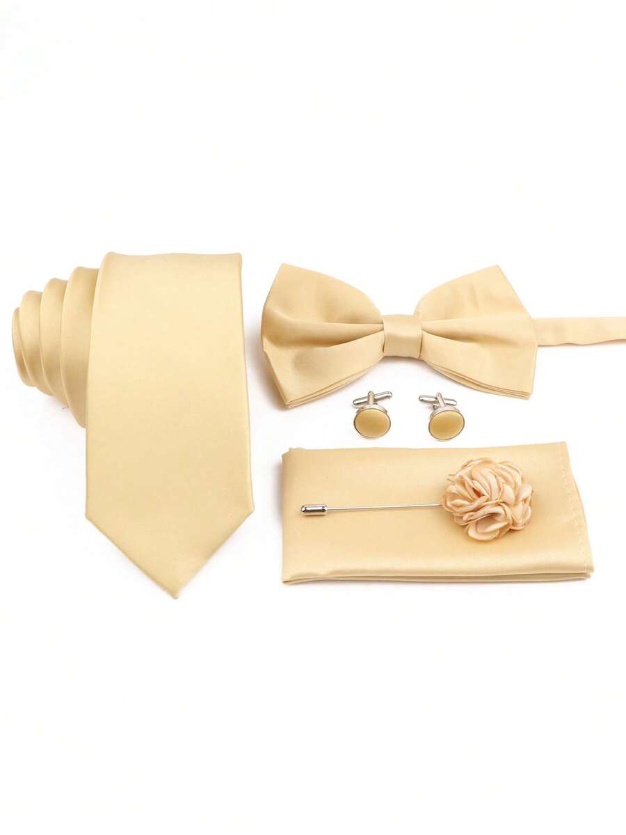 SGIAWETA-5pcs/Set Champagne Co - đánh giá và giá Pocket Square Set