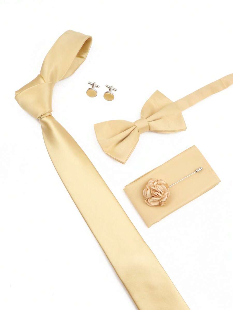 SGIAWETA-5pcs/Set Champagne Co - đánh giá và giá Pocket Square Set