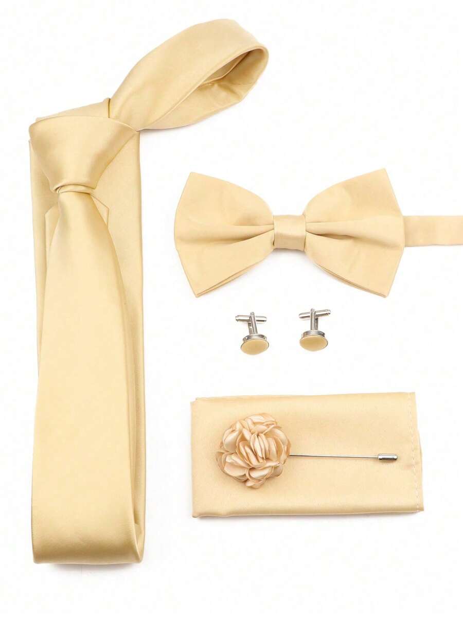SGIAWETA-5pcs/Set Champagne Co - đánh giá và giá Pocket Square Set