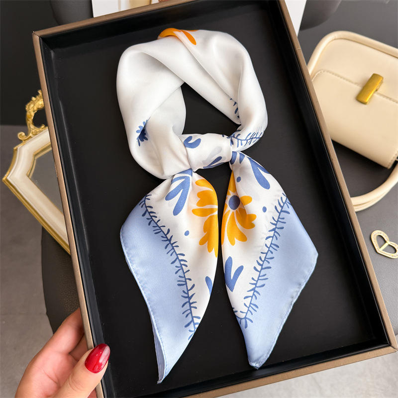 1Pc new printed fashion silk s - đánh giá và giá Silk Neck Scarf