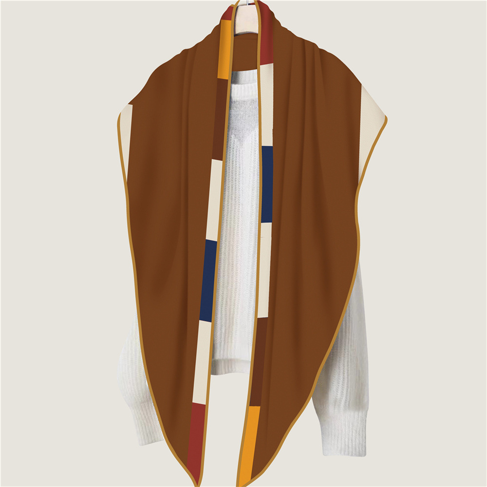 Triangle Cashmere Silk Scarf W - đánh giá và giá Pashmina Wrap Large